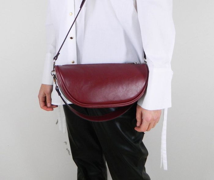 Женская сумочка из натуральной кожи Svіtlana Zubko Fetta S1019-1-1 купить недорого в Ты Купи