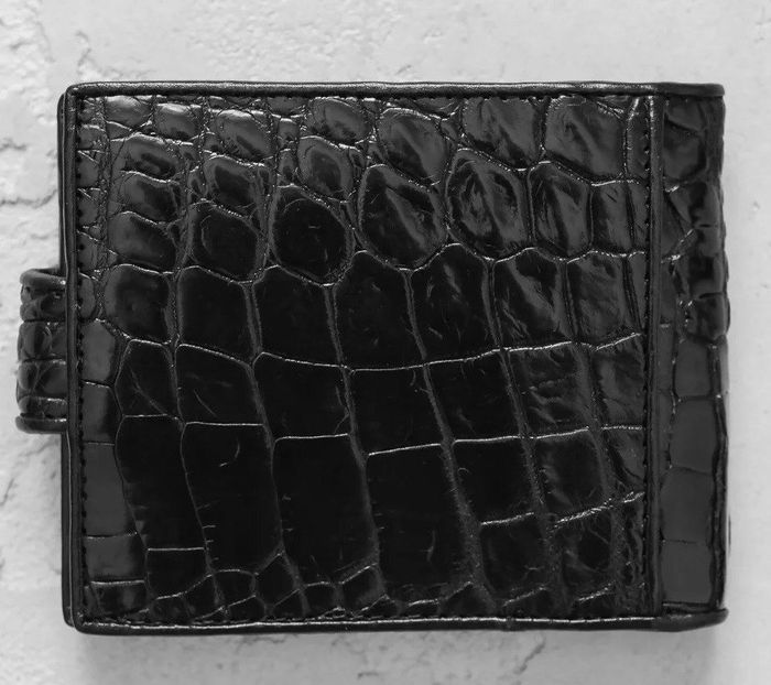 Кошелек из натуральной кожи крокодила Ekzotic Leather CW 34_1 купить недорого в Ты Купи
