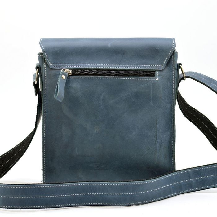 Мужская кожаная синяя сумка TARWA rk-3027-3md купить недорого в Ты Купи