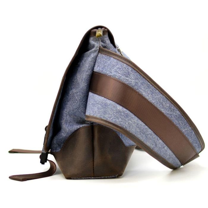 Мужская комбинированная сумка TARWA rk-1737-4lx Коричневый; Синий купить недорого в Ты Купи