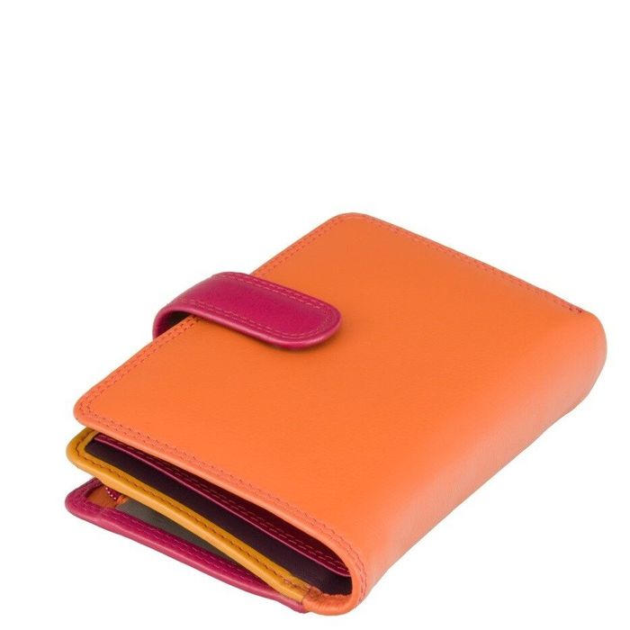 Кожаный кошелёк Visconti RB51 Fiji с RFID (Orange Multi) купить недорого в Ты Купи