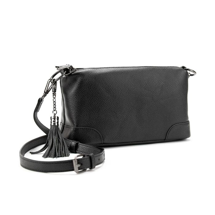 Женская стильная сумка через плечо из натуральной кожи Olivia Leather B24-W-8616A купить недорого в Ты Купи