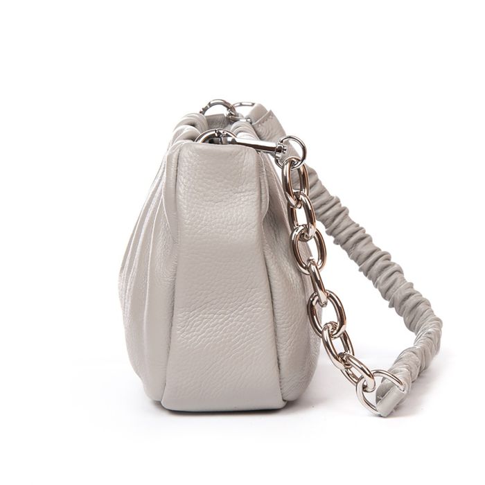 Жіноча шкіряна сумка класична ALEX RAI 2025-9 L-grey купити недорого в Ти Купи