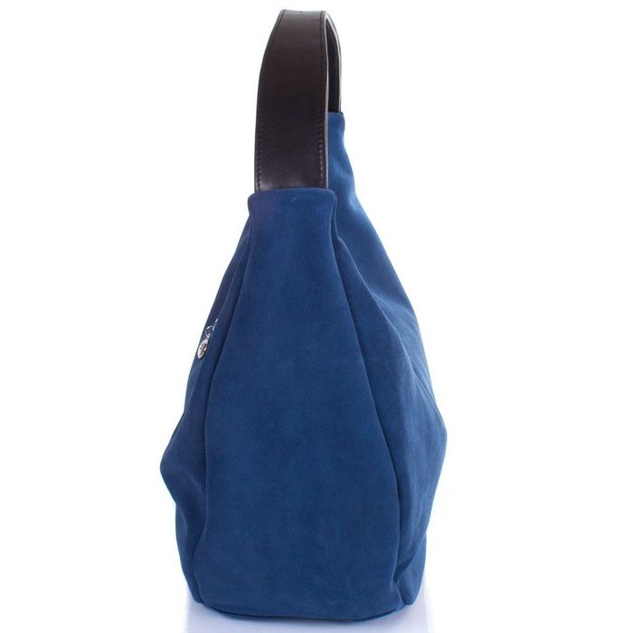 Жіноча дизайнерська синя замшева сумка GALA GURIANOFF GG1310-5 купити недорого в Ти Купи