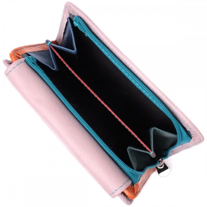 Жіночий комбінований шкіряний гаманець ST Leather 22502 купити недорого в Ти Купи