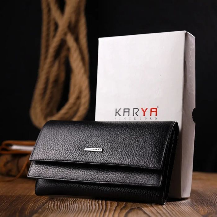 Жіночий гаманець зі шкіри KARYA 21013 купити недорого в Ти Купи