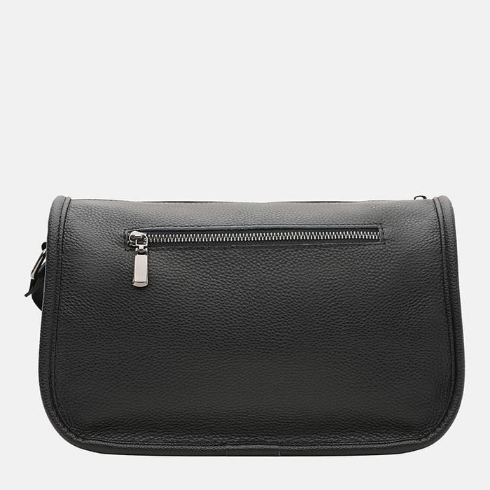 Сумка жіноча Borsa Leather K18005bl-black купити недорого в Ти Купи