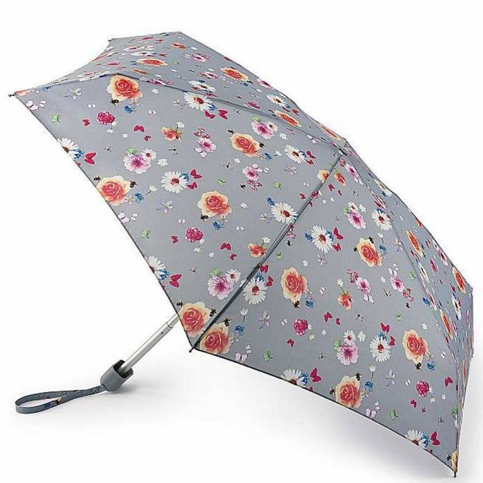 Механический женский зонт Fulton Tiny-2 L501 Sunrise Floral (Цветочный восход) купить недорого в Ты Купи