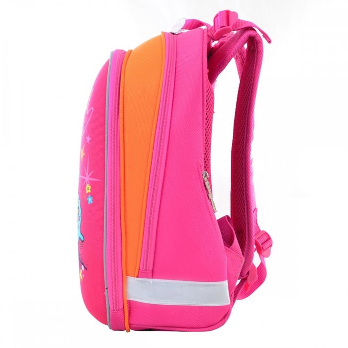 Школьный каркасный рюкзак 1 Вересня 29х38х15 см 16 л для девочек H-12 Butterfly blue (554579) купить недорого в Ты Купи