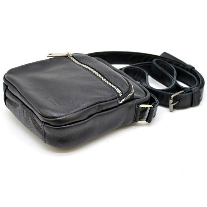 Мужская кожаная черная сумка TARWA ga-8086-4lx купить недорого в Ты Купи