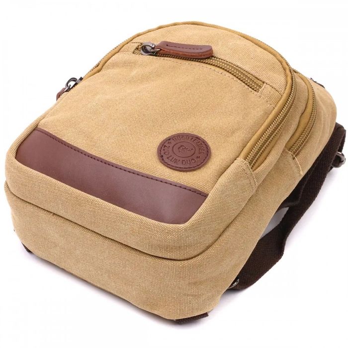 Чоловічий рюкзак з тканини Vintage 22178 купити недорого в Ти Купи