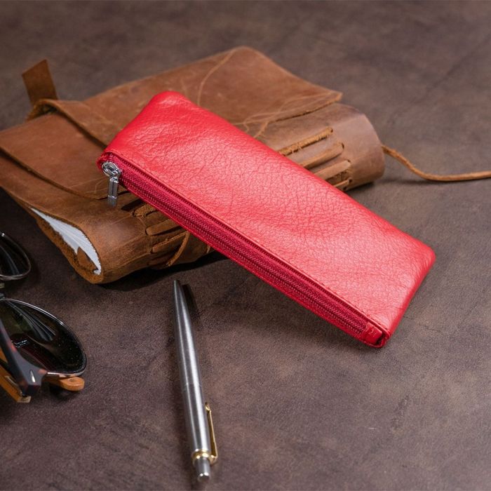 Жіноча шкіряна ключниця ST Leather 19347 Червона купити недорого в Ти Купи
