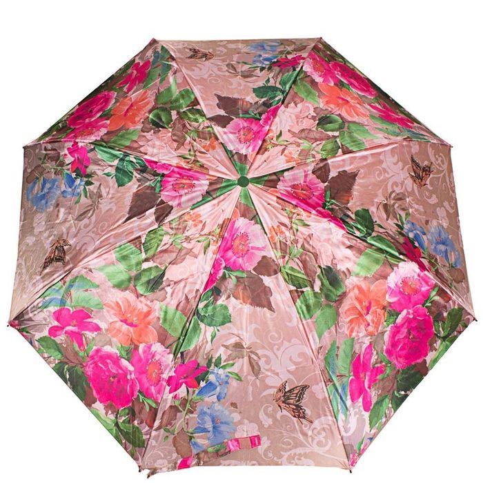 Зонт женский стильный полуавтомат бежевый ZEST купить недорого в Ты Купи