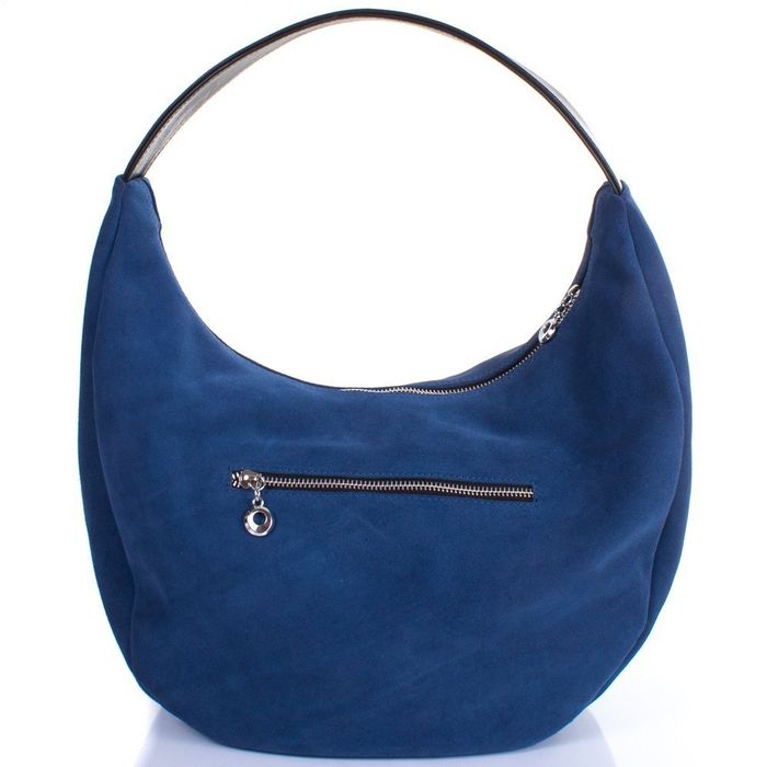 Женская дизайнерская синяя замшевая сумка GALA GURIANOFF GG1310-5 купить недорого в Ты Купи