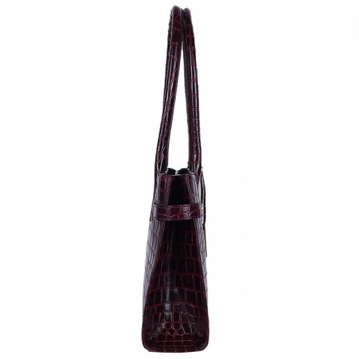Женская кожаная сумка Ashwood C52 Bordo (Бордовый) купить недорого в Ты Купи