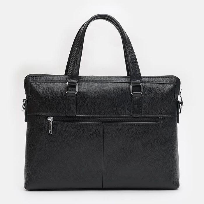 Чоловіча шкіряна сумка keizer k12020-36bl-black купити недорого в Ти Купи