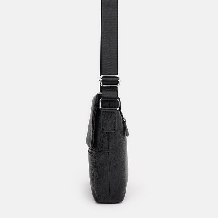 Чоловіча шкіряна сумка Keizer K13659bl-black купити недорого в Ти Купи