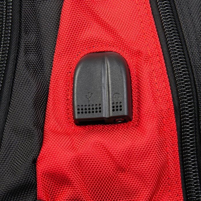 Рюкзак для ноутбука з USB Power In Eavas 8211 red купити недорого в Ти Купи