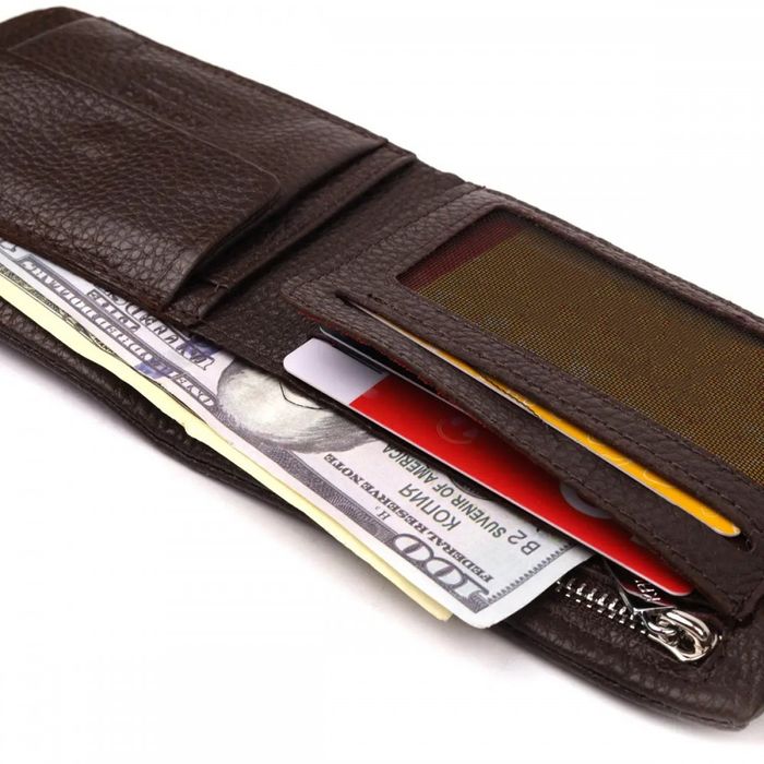 Чоловічий шкіряний гаманець Karya 21063 купити недорого в Ти Купи