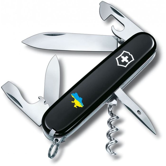 Складной нож Victorinox SPARTAN UKRAINE Карта Украины сине-желт. 1.3603.3_T1166u купить недорого в Ты Купи