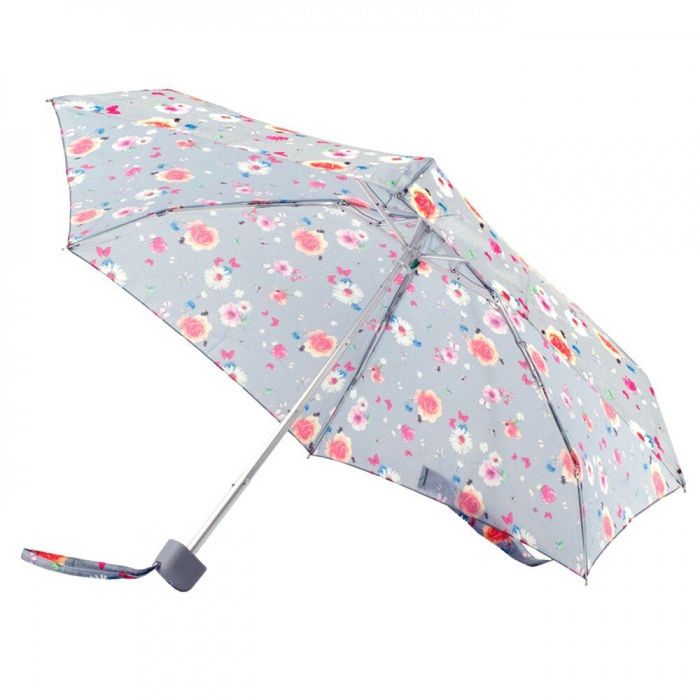 Механический женский зонт Fulton Tiny-2 L501 Sunrise Floral (Цветочный восход) купить недорого в Ты Купи