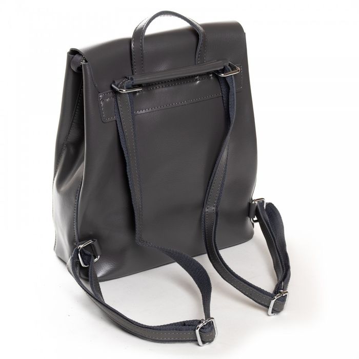 Жіноча шкіряна сумка рюкзак ALEX RAI 03-09 18-377 grey купити недорого в Ти Купи
