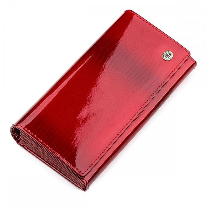 Жіночий шкіряний гаманець ST Leather 18392 (S2001A) Червоний купити недорого в Ти Купи