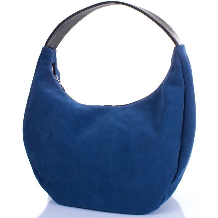 Жіноча дизайнерська синя замшева сумка GALA GURIANOFF GG1310-5 купити недорого в Ти Купи
