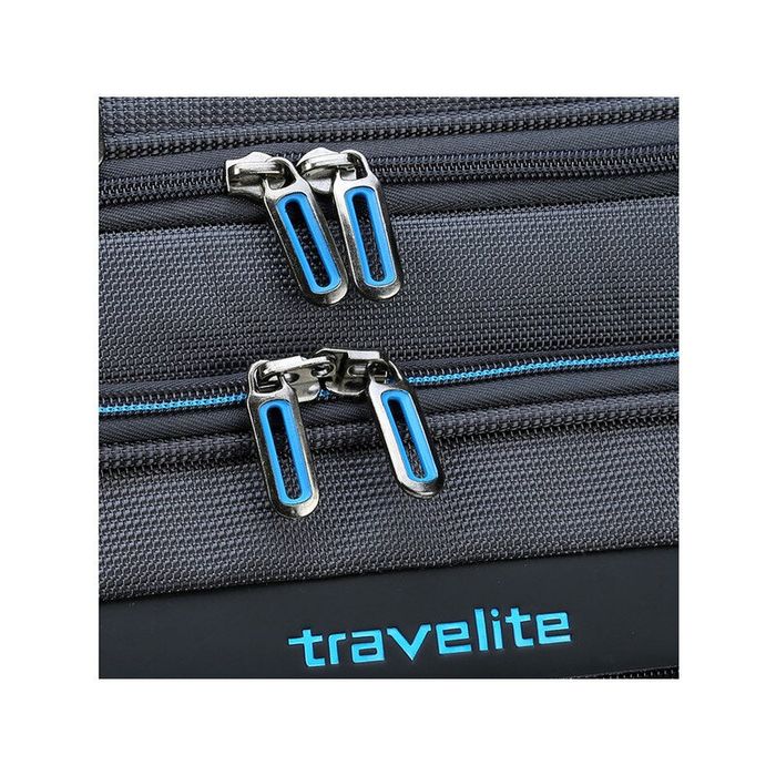 Дорожная серая сумка на 2 колесах Travelite Crosslite TL089501-04 размер L купить недорого в Ты Купи