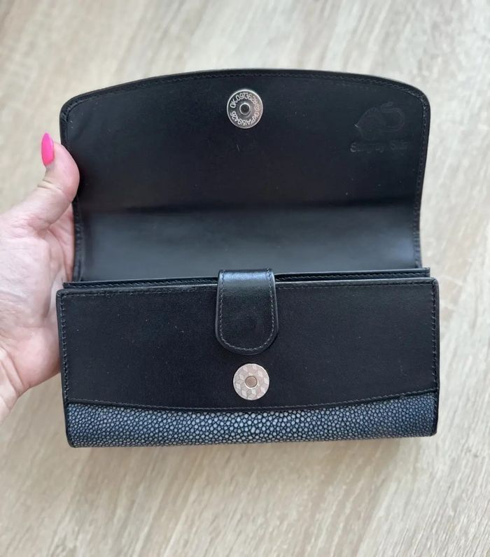 Гаманець з натуральної шкіри морського схилу Ekzotic Leather stw4 купити недорого в Ти Купи