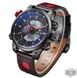 Чоловічий спортивний годинник Weide Premium Red (+1299)
