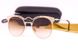 Солнцезащитные женские очки Glasses с футляром f8341-2