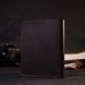 Шкіряний чоловічий гаманець ручної роботи з утримувачем для Apple AirTag GRANDE PELLE 11624, Коричневий