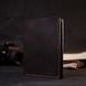 Шкіряний чоловічий гаманець ручної роботи з утримувачем для Apple AirTag GRANDE PELLE 11624, Коричневий