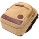Чоловічий рюкзак з тканини Vintage 22178, Бежевий