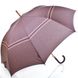 Зонт-трость мужской полуавтомат ZEST с большим куполом коричневый
