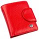 Жіночий червоний гаманець з натуральної шкіри ST Leather 18923 Червоний