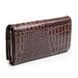 Женский лаковый кожаный кошелек PE DR. BOND PEW1-V-2 brown