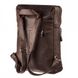 Мужской кожаный коричневый рюкзак SHVIGEL 15307