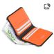 Шкіряний чоловічий гаманець Visconti VSL34 Lank c RFID (Black-Orange)