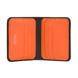 Кожаный мужской кошелек Visconti VSL34 Lank c RFID (Black-Orange)