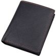 Чоловічий шкіряний гаманець Vintage 14598 Чорний