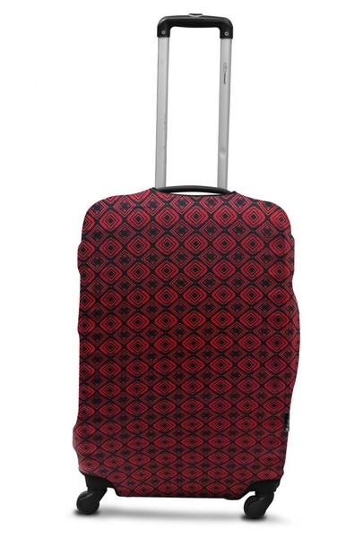 Защитный чехол для чемодана Coverbag дайвинг ромбы красные L купить недорого в Ты Купи