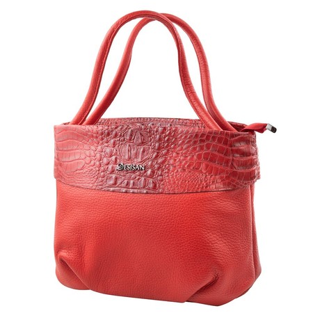 Жіноча шкіряна сумка DESISAN shi1512-4 купити недорого в Ти Купи