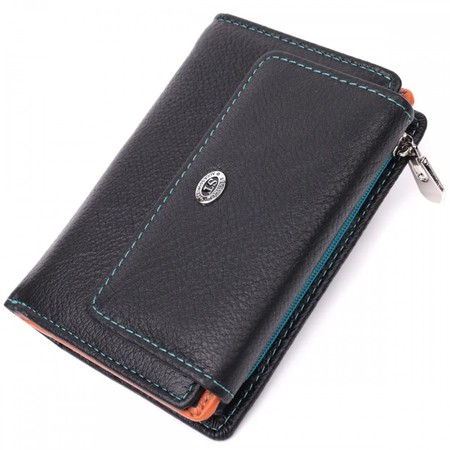 Жіночий комбінований шкіряний гаманець ST Leather 22501 купити недорого в Ти Купи