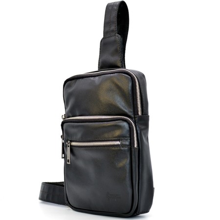 Мужская кожаная сумка-слинг TARWA GA-0904-4lx купить недорого в Ты Купи