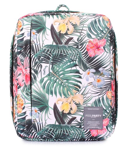 Рюкзак для ручной клади POOLPARTY airport-tropic купить недорого в Ты Купи