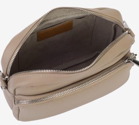 Жіноча шкіряна сумочка з широким ременем Firenze Italy F-IT-9830-1B купити недорого в Ти Купи