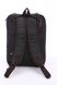 Мужская текстильная чёрная сумка-рюкзак Vintage 20078