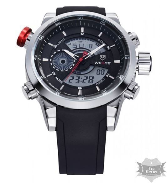 Мужские наручные спортивные часы Weide Premium Rubber (1286) купить недорого в Ты Купи